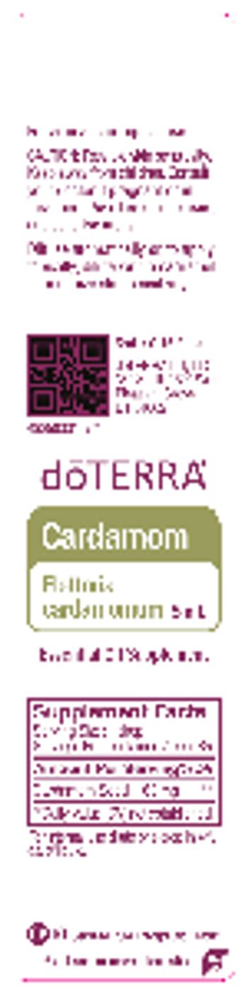 Doterra Cardamom - essential oil supplement