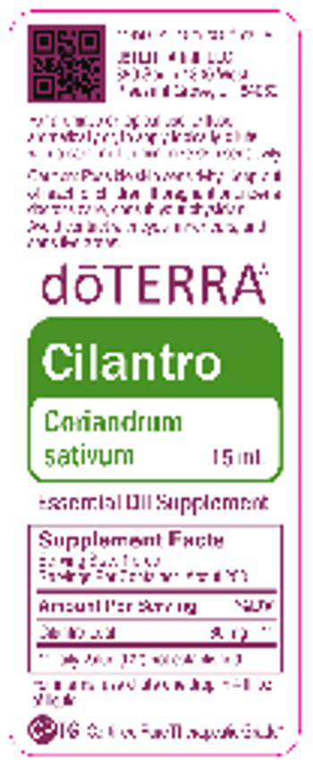 Doterra Cilantro - essential oil supplement