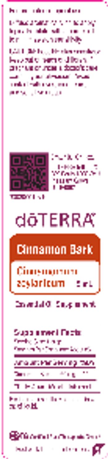 Doterra Cinnamon Bark - essential oil supplement