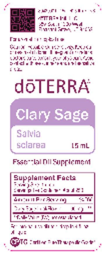 Doterra Clary Sage - essential oil supplement