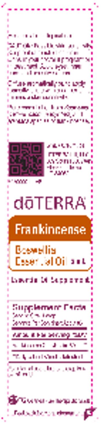 Doterra Frankincense - essential oil supplement