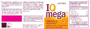 Doterra IQ Mega - omega 3 supplement