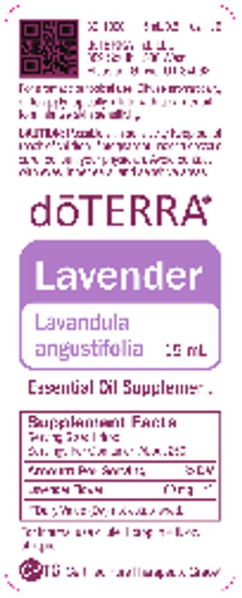 Doterra Lavender - essential oil supplement