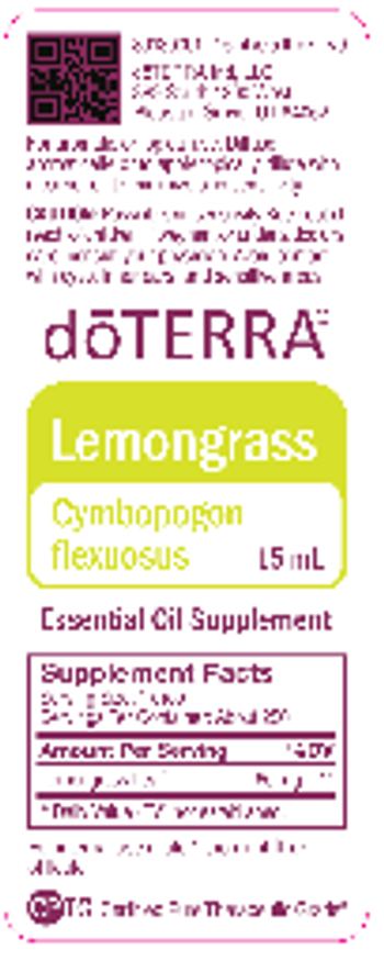 Doterra Lemongrass - essential oil supplement