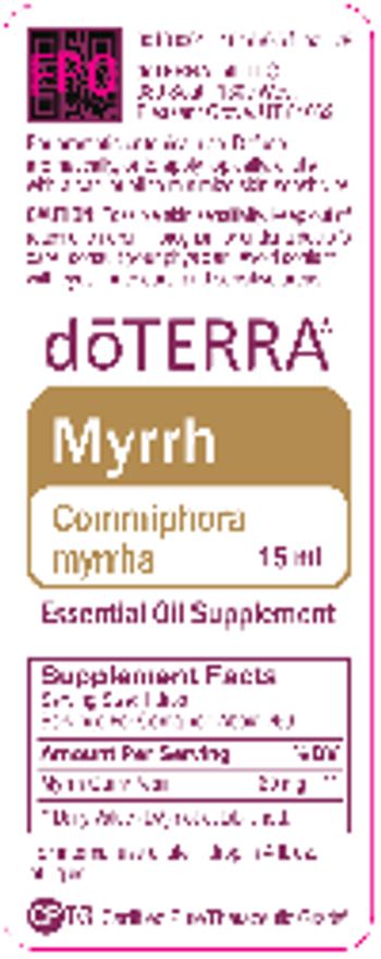 Doterra Myrrh - essential oil supplement