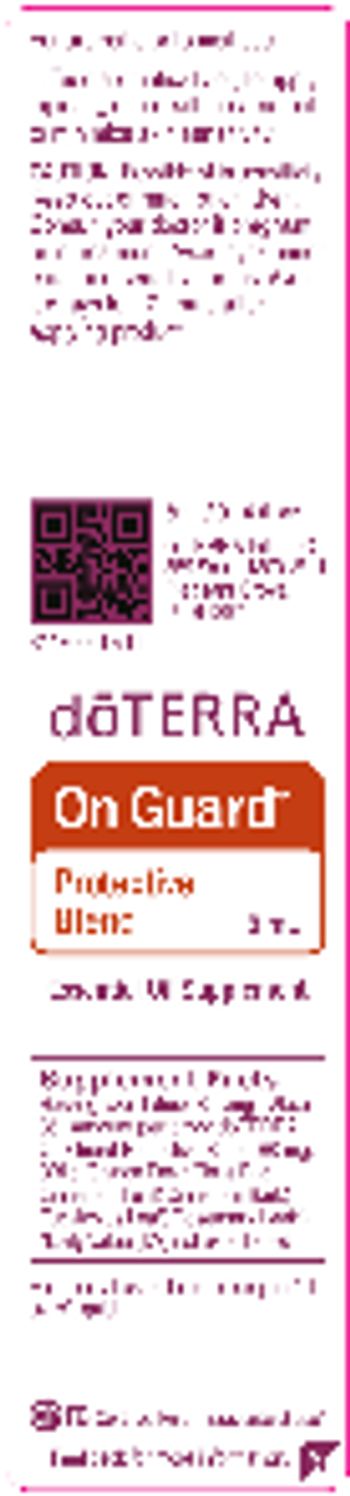 Doterra On Guard - essential oil supplement
