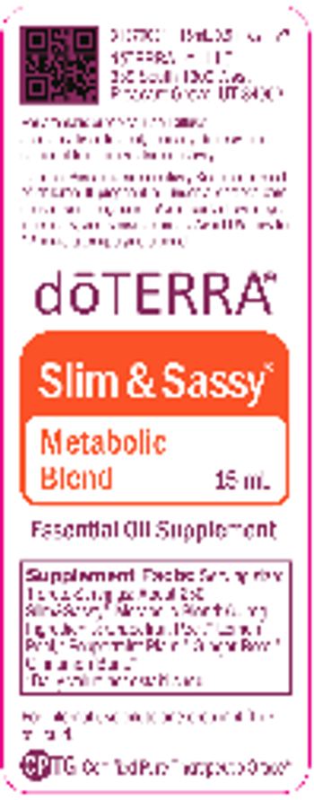 Doterra Slim & Sassy - essential oil supplement