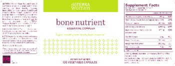 Doterra Women Bone Nutrient Essential Complex - supplement