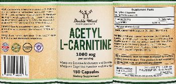 Double Wood Supplements Acetyl L-Carnitine 1000 mg - supplement
