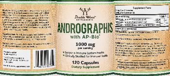 Double Wood Supplements Andrographis with AP-Bio 1000 mg - supplement