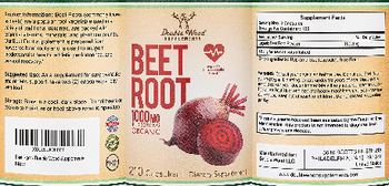 Double Wood Supplements Beet Root 1000 mg - supplement