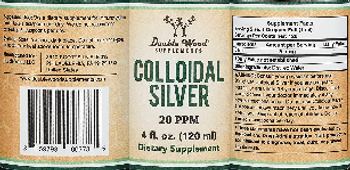Double Wood Supplements Colloidal Silver 20 PPM - supplement
