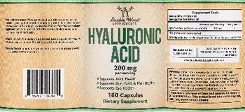 Double Wood Supplements Hyaluronic Acid 200 mg - supplement