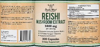 Double Wood Supplements Reishi Mushroom Extract - supplement