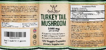 Double Wood Supplements Turkey Tail Mushroom 1000 mg - supplement