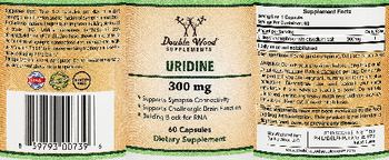 Double Wood Supplements Uridine 300 mg - supplement