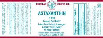 Douglas Cooper Co. Astaxanthin 4 mg - supplement