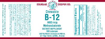Douglas Cooper Co. B-12 1000 mcg - supplement