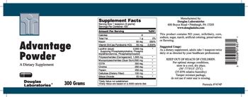 Douglas Laboratories Advantage Powder - supplement