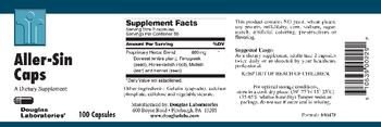 Douglas Laboratories Aller-Sin Caps - supplement