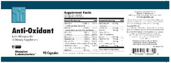 Douglas Laboratories Anti-Oxidant - supplement