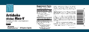 Douglas Laboratories Artichoke (Globe) Max-V - standardized herbal extract supplement