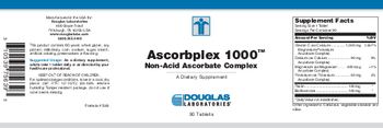 Douglas Laboratories Ascorbplex 1000 Non-Acid Ascorbate Complex - supplement