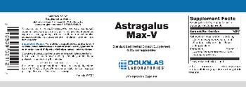 Douglas Laboratories Astragalus Max-V - standardized herbal extract supplement