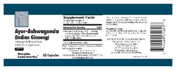 Douglas Laboratories Ayur-Ashwaganda - supplement