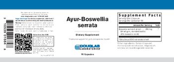 Douglas Laboratories Ayur-Boswellia Serrata - supplement