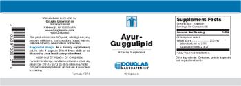 Douglas Laboratories Ayur-Guggulipid - supplement