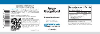 Douglas Laboratories Ayur-Gugulipid - supplement