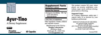 Douglas Laboratories Ayur-Tino - supplement
