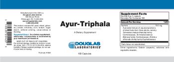 Douglas Laboratories Ayur-Triphala - supplement