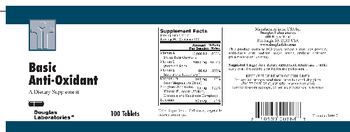 Douglas Laboratories Basic Anti-Oxidant - supplement
