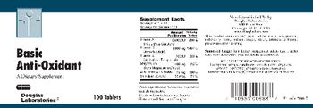 Douglas Laboratories Basic Anti-Oxidant - supplement