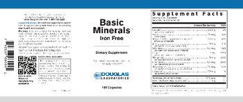 Douglas Laboratories Basic Minerals - supplement