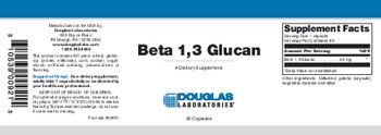 Douglas Laboratories Beta 1,3 Glucan - supplement
