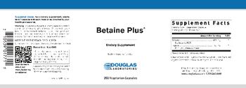 Douglas Laboratories Betaine Plus - supplement