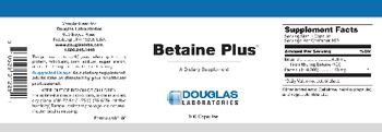 Douglas Laboratories Betaine Plus - supplement