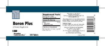 Douglas Laboratories Boron Plus - supplement