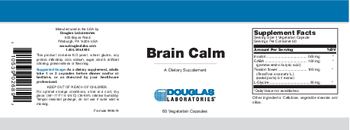 Douglas Laboratories Brain Calm - supplement