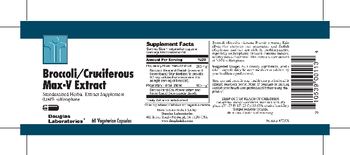 Douglas Laboratories Broccoli/Cruciferous Max-V Extract - standardized herbal extract supplement