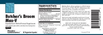 Douglas Laboratories Butcher's Broom Max-V - standardized herbal extract supplement