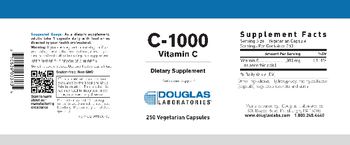 Douglas Laboratories C-1000 Vitamin C - supplement