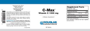 Douglas Laboratories C-Max Vitamin C 1500 mg - supplement