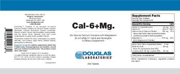 Douglas Laboratories Cal-6+Mg. - supplement