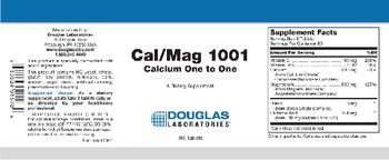 Douglas Laboratories Cal/Mag 1001 Calcium One To One - supplement
