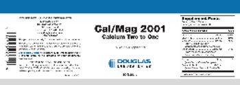 Douglas Laboratories Cal/Mag 2001 Calcium Two To One - supplement