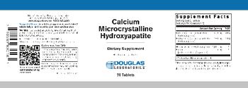 Douglas Laboratories Calcium Microcrystalline Hydroxyapatite - supplement